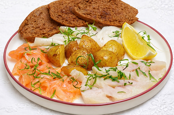 Ассорти слабосоленых рыб