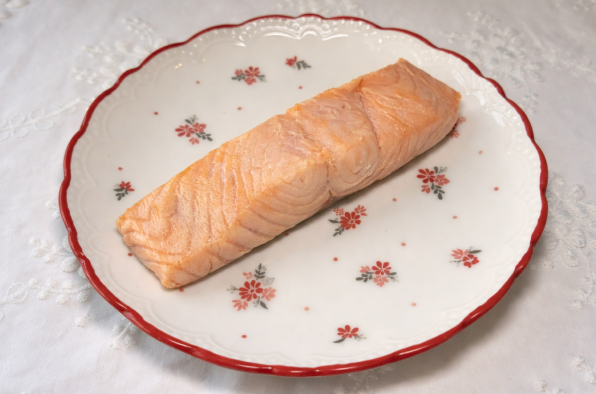 Стейк из сёмги сю вид