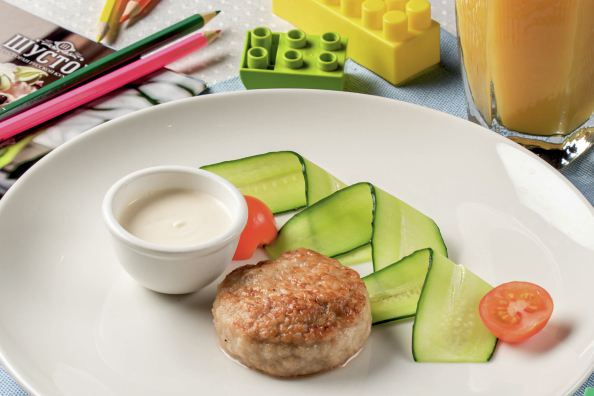 Котлетка для лисы Алисы из кролика