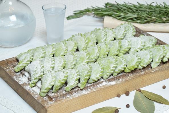 Вареники с картофелем и грибами 1 КГ
