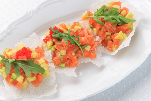 Тар тар из семги