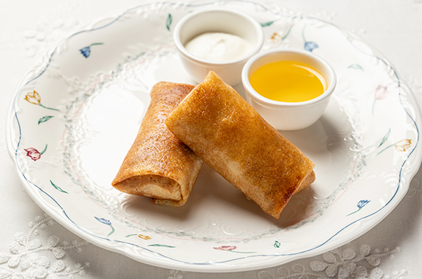 Блины с уткой