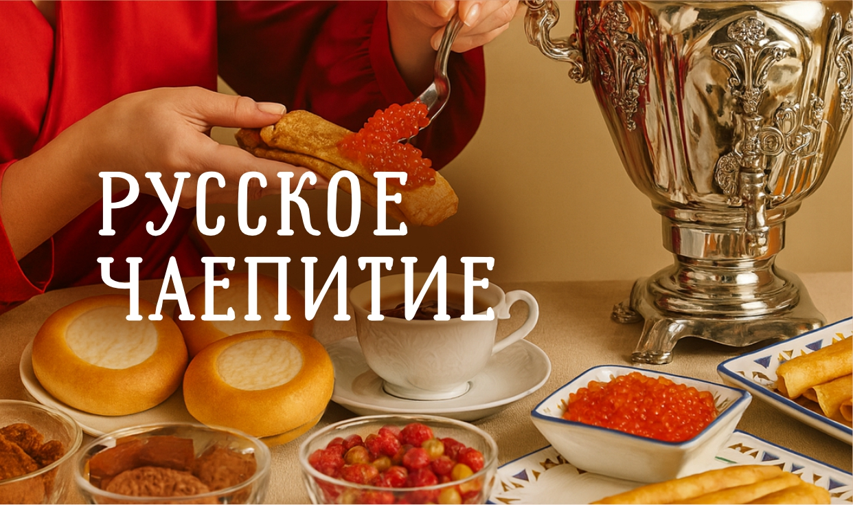 Чаепитие из самовара