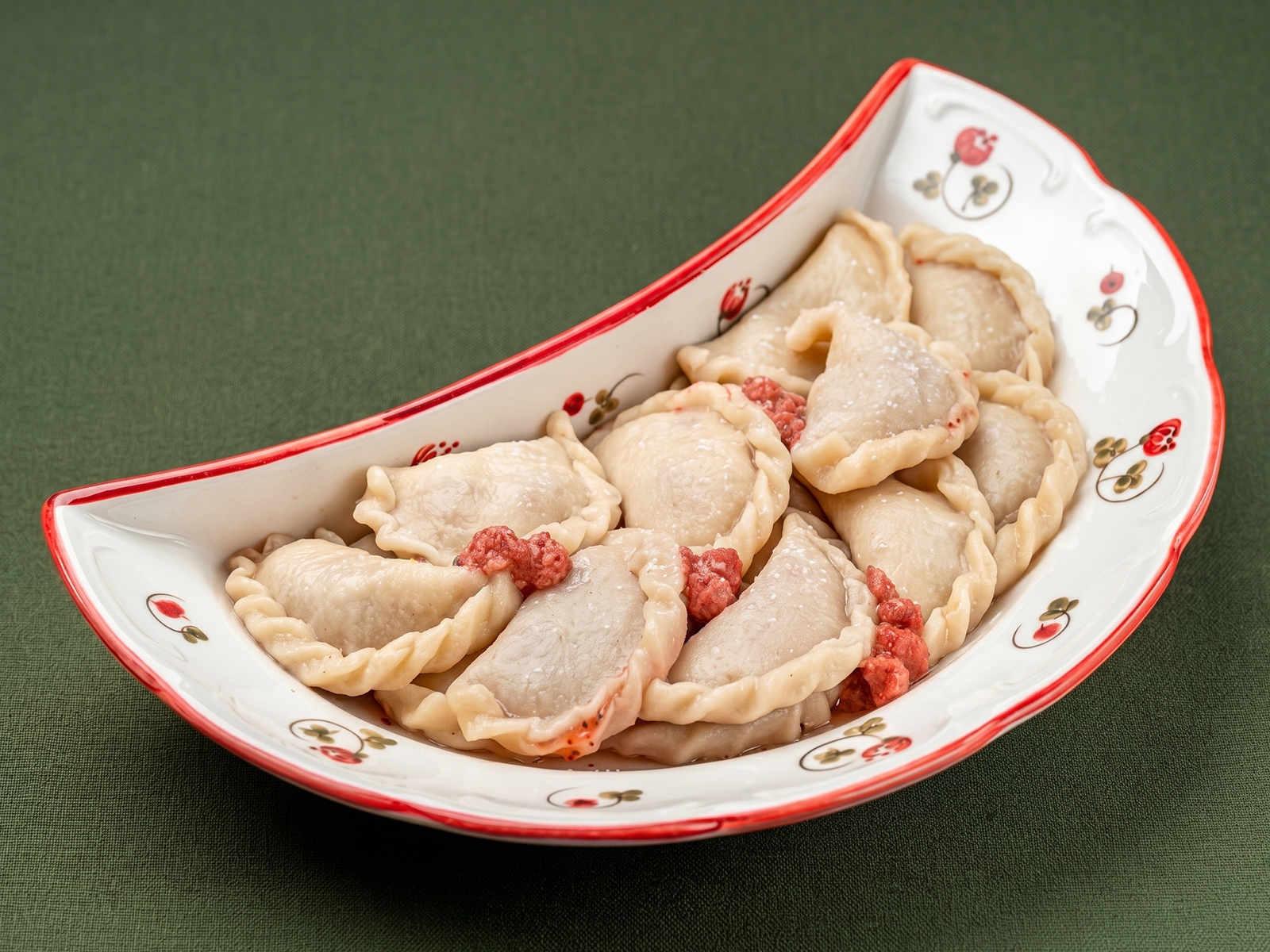 Вареники с земляникой