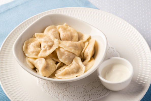 Пельмени с мясом кролика