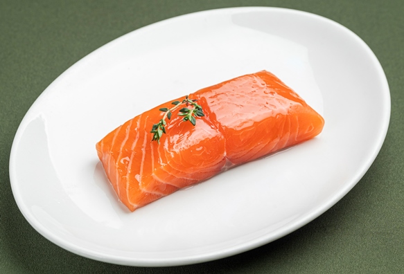 Стейк из семги охлажденный полуфабрикат