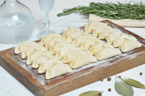 Вареники с земляникой 1 КГ