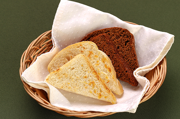 Хлеб на гриле на 2 персоны