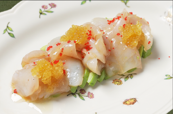 Крудо из морского окуня