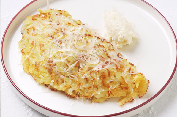 Дранник с грибами и ветчиной