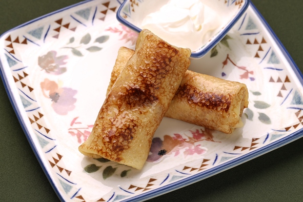 Блины с мясом