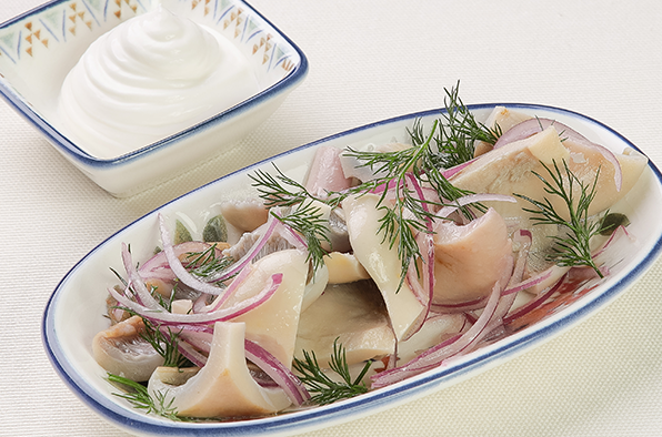 Хрустящие грузди с ароматным маслом